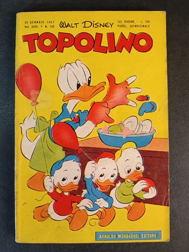 Topolino libretto del 1957 - libretto,