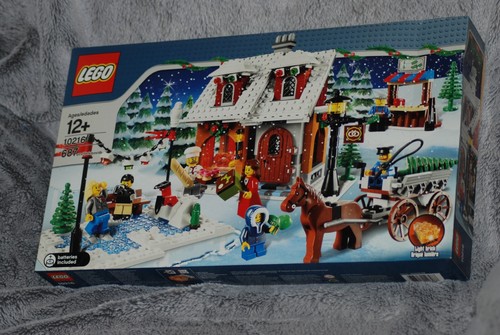Lego winter village bakery - winter,
