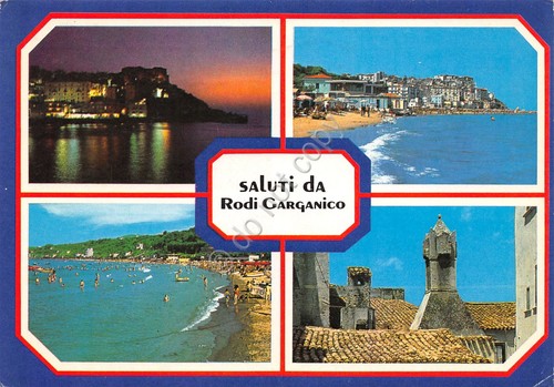 Cartolina rodi garganico - rodi,