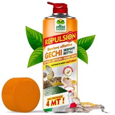 Repellente Gechi Effetto IMMEDIATO Barriera Vegetale Olfattiva Spray Gas 600 ml