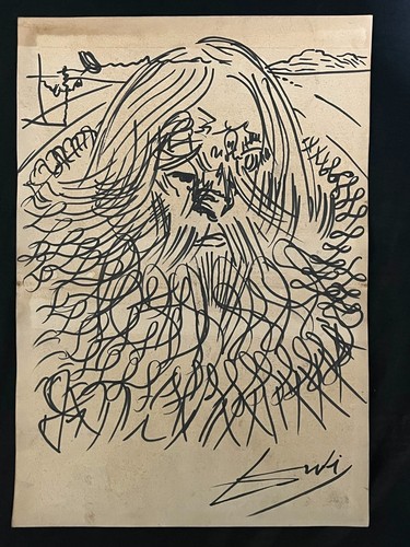Salvador dali quadro disegno - dali,
