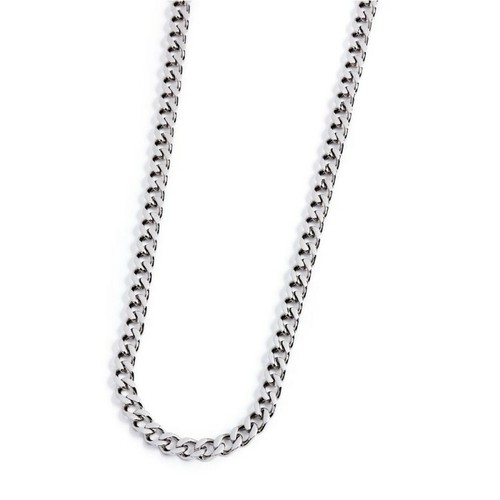 Collana marlu catena acciaio - collana,