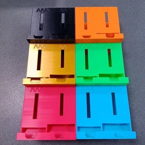 Dispenser porta batterie aaa - porta, e