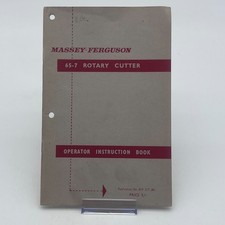 Massey Ferguson 65-7 Manuale