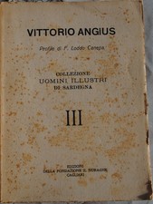 (LIBRI SARDI) Collezione Uomini Illustri Della Sardegna di Vittorio Angius