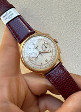 Longines Chronograph Calibre 30Ch Rose Gold Swiss Made