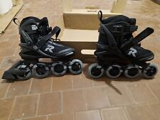 Pattini In Linea Professionali ROCES Neri N41 Usati in ottime Condizioni