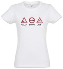 Shirt donna rally drag drift - t-shirt,