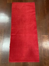 TAPPETO PASSATOIA IKEA NASTVED 76X180 cm CIRCA ROSSO 100% COTONE