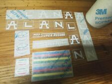 Alan Super Record white decal