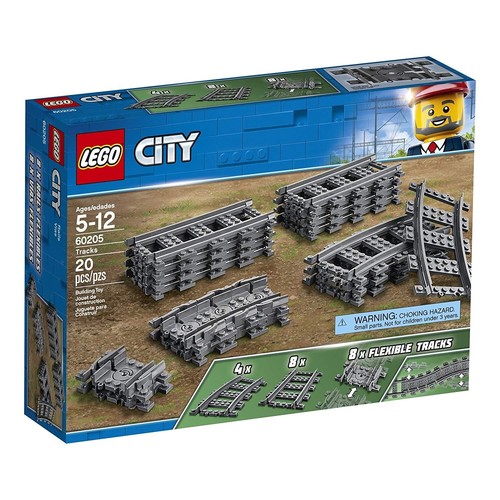 Lego city 60205 - city, ferrovia