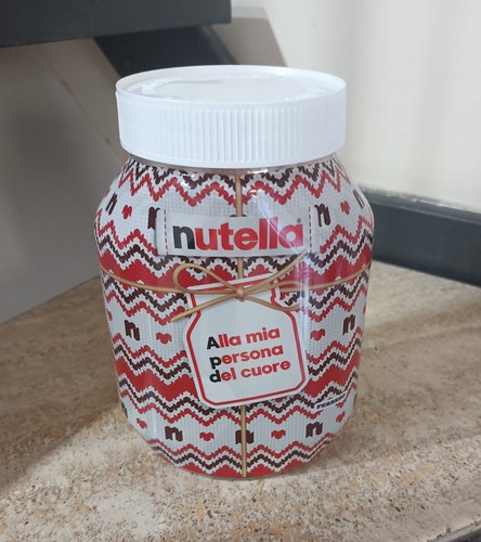 Barattolo vuoto nutella - barattolo,