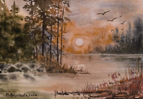 Duck flying neggy forest - neggy,