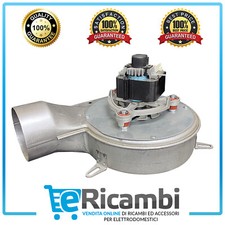 Estrattore Fumi Stufa a Pellet Aspiratore Fandis Girante Acciaio Inox + Encoder