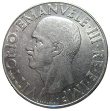 ITALY, 1 LIRA, 1942. VITTORIO