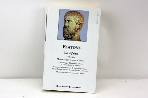Platone opere iiiii libro - opere, iiiii/libro