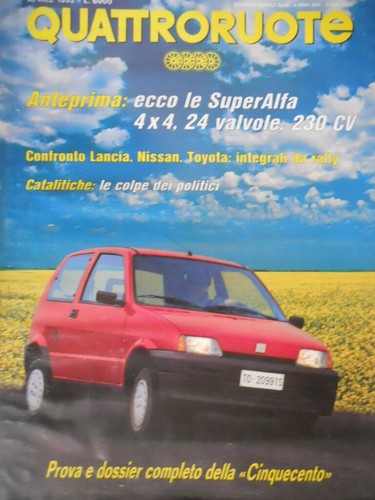 Quattroruote 438 1992 nuova - 438,