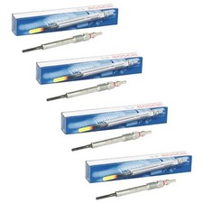 KIT 4 CANDELETTE BOSCH FIAT 1.3 MULTIJET MJT EURO 5 PUNTO 500 PANDA