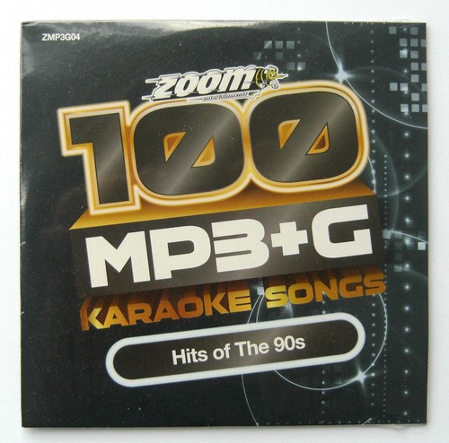 Zoom karaoke mp3 - mp3+g, dvd-rom