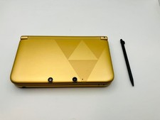 Console Nintendo 3DS LL XL Zelda A Link Between Worlds oro nero con stilo #84