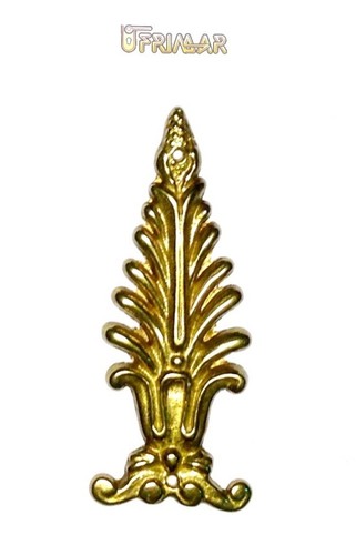 Fregio ottone lucido - in, per