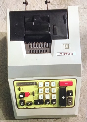 Calcolatrice olivetti ivrea - calcolatrice,