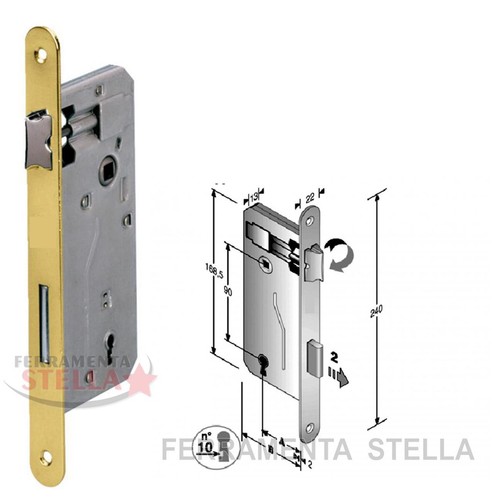 Serratura patent porta porte - serratura,