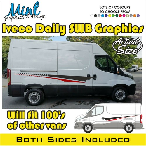 Adesivi iveco daily - adesivi, swb