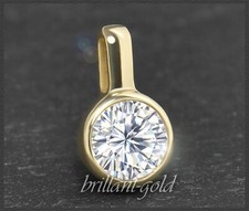 Gold Gleiter Anhänger mit