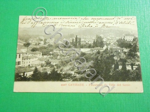 Cartolina gavirate panorama - cartolina,