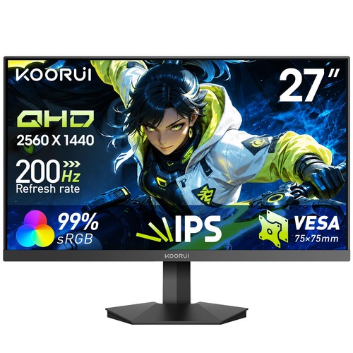 Koorui monitor gaming - monitor, 27