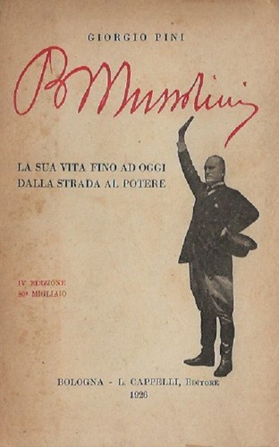 Mussolini sua vita oggi - sua, ad