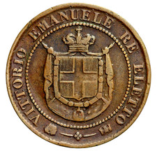 Italia 2 centesimi 1859 Regno