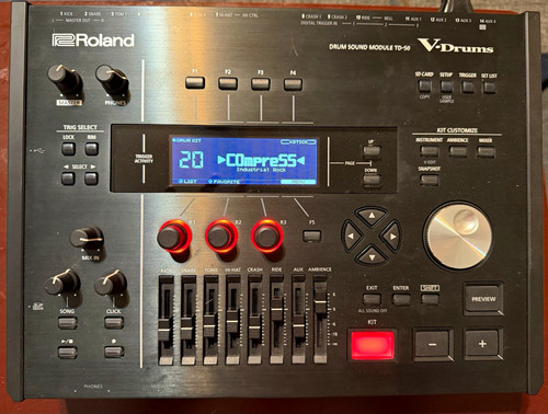 Roland drums 50x modulo - roland, v-drums