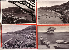 LOTTO 16  CARTOLINE LACCO AMENO ISCHIA   15  VIAGGIATE   REGALO  OCCASIONE