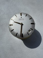 Zenith Automatic Movement Cal 2542 PC Running For Parts Repair Watch Vintage