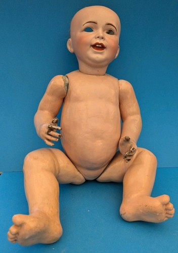 Ancienne poupée poupon bébé - poupée,