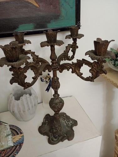 Antico candelabro candeliere - candelabro,