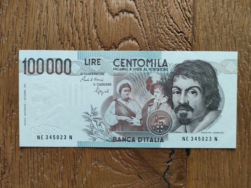 100 000 lire - –, caravaggio