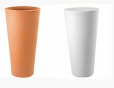 Vaso vasi resina tondo - resina, alto