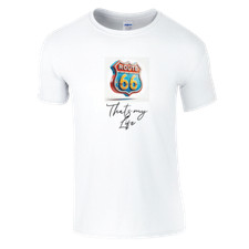 Maglietta Route US 66 America