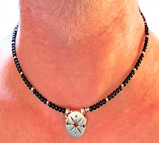 Collana in acciaio inox da uomo con rosa dei venti catenina donna lunga 45 cm