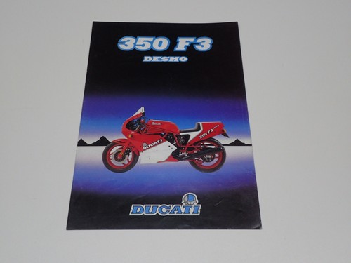 Ducati desmo 350 - f3, brochure