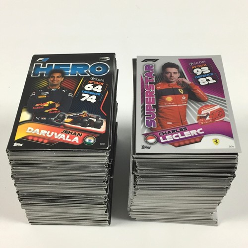 Turbo attax 2022 lot 488 - attax, f1