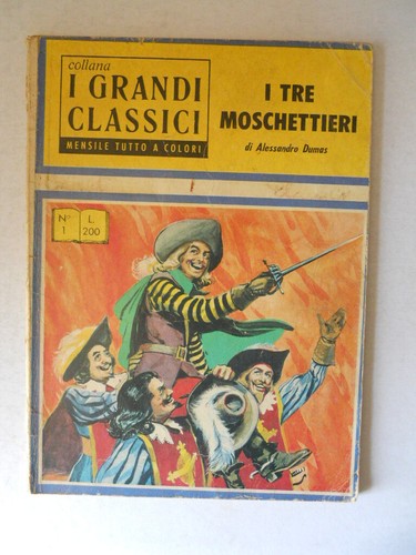 Tre moschettieri fumetto - tre,