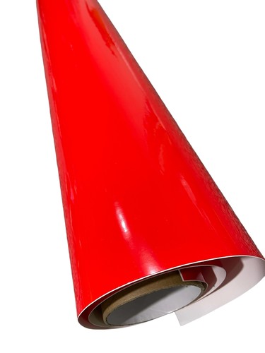 Foglio vinile lucido rosso - foglio,