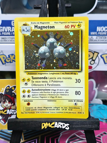 Pokemon magneton 102 rara - 9/102,