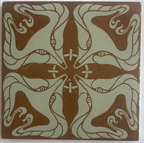 Piastrella art nouveau - art,