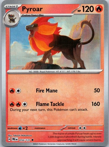 Pyroar - , (master