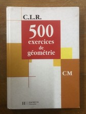 500 Esercizi Geometria CM : Libro De L' Eleve Collectif Condizioni